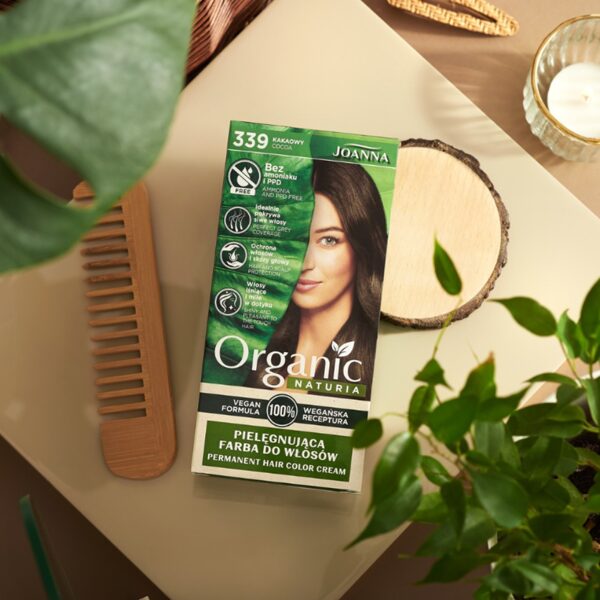 Matu krāsa "Naturia Organic 100% Vegan"