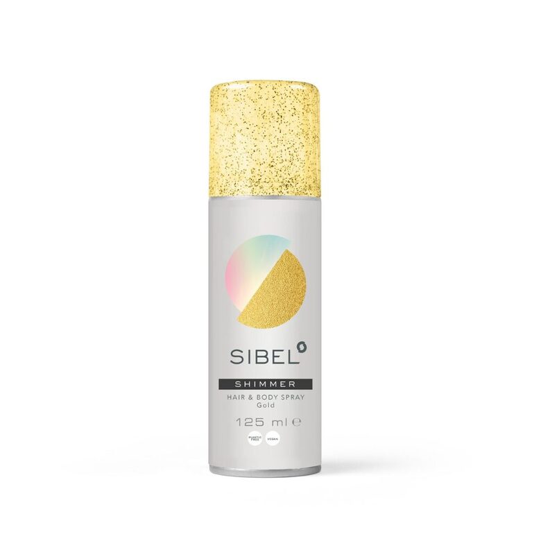 Sibel Hair & Body Spray | Shimmer Gold, 125 ml