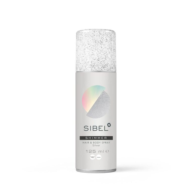 Sibel Hair & Body Spray | Shimmer Silver, 125 ml