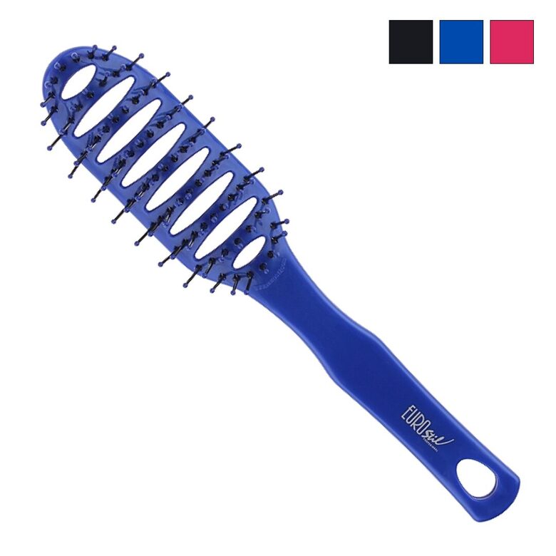 Eurostil hair styling brush, different colors