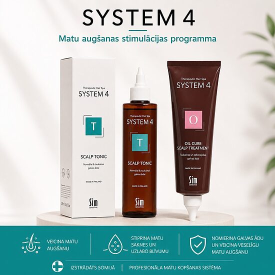 System 4 hair growth stimulation program