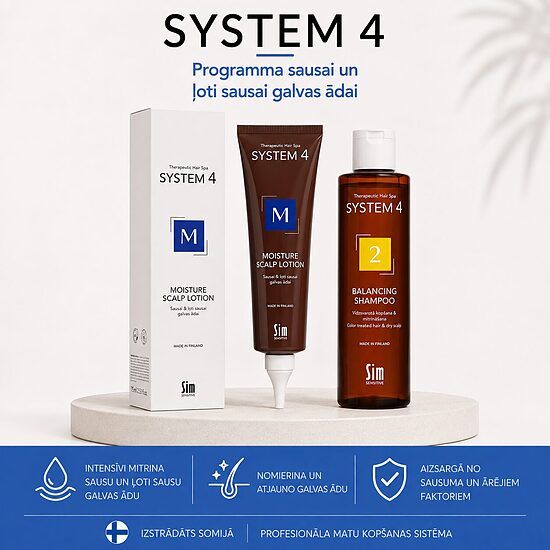 System 4 - a program for dry and very dry scalp