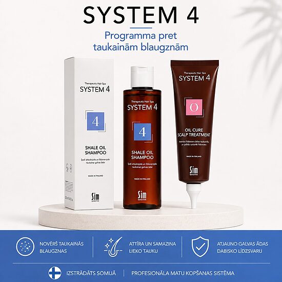 System 4 - program for the treatment of oily dandruff