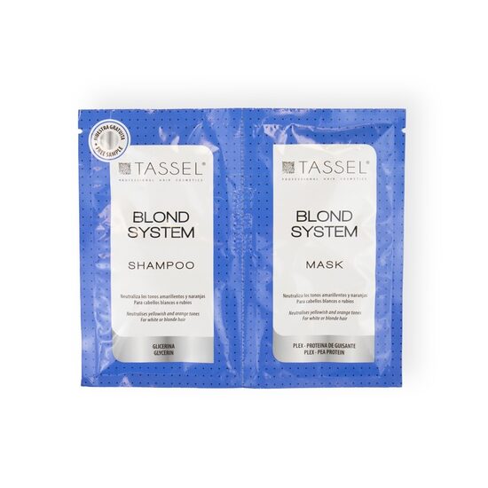 Tassel Blond System shampoo+mask, 15 ml+15 ml