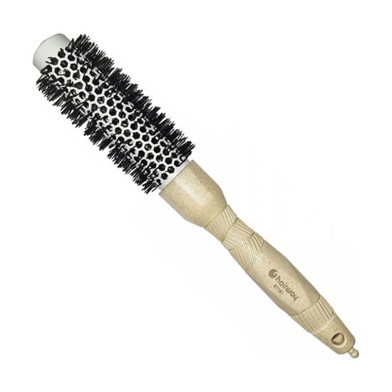 Hairway Organica keramiska apaļa matu suka, Ø 25/41 mm, bēša krāsa