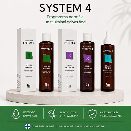 System 4 - a program for normal and oily scalp