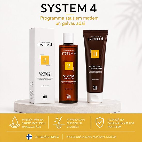 System 4 - a program for dry hair and scalp