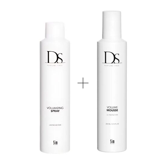 DS Apjoma sprejs matiem + DS Putas matu apjomam, 300 ml + 300 ml
