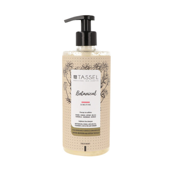 Tassel шампунь Botanical ''Sensitiv Scalp'' для чувствительной кожи головы, 500 мл.