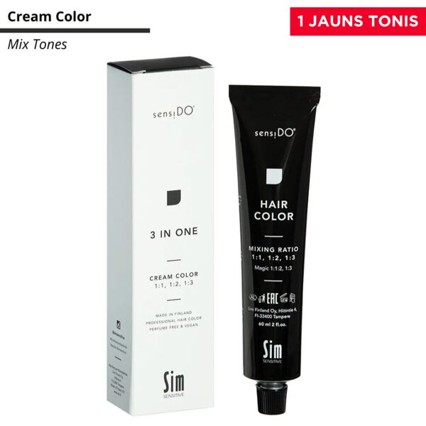 Sensido Cream Color (Mix Tones) matu krāsa, 60 ml