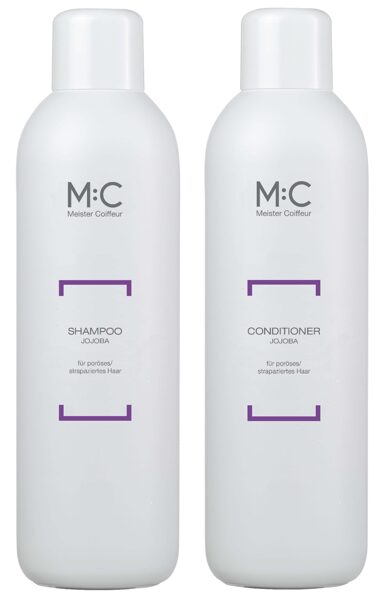 Šampūns "Jojoba" M:C + Kondicionieris "Jojoba" M:C bojātiem matiem, 1000 ml + 1000 ml
