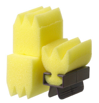 Perm sponge with handle, 3 pcs