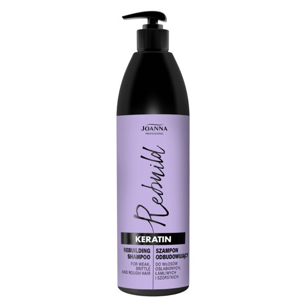 Joanna Rebuilding Shampoo with Keratin, 1000 ml