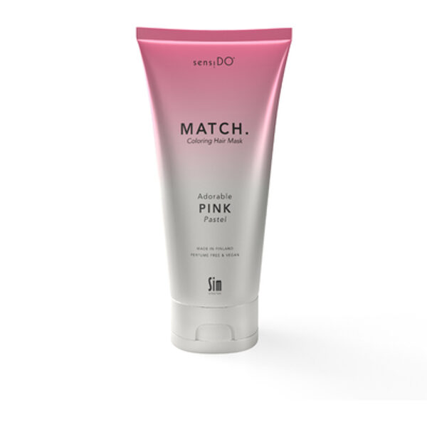 Tonējošā maska Sensido Match ''Adorable Pink'' (Pastel), 200 ml