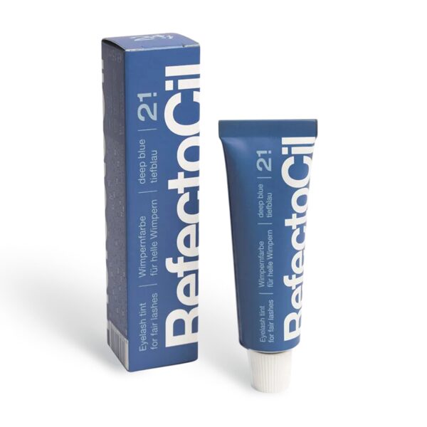 RefectoСil krāsa skropstām un uzacīm Nr.2.1, tumši zila