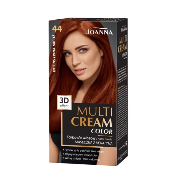 Matu krāsa ''Multi Cream'', 44 - Intensīvs vara