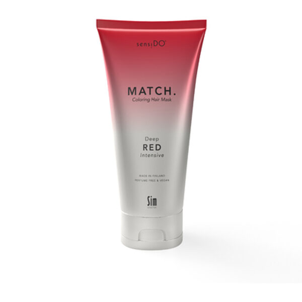 Увлажняющая и восстанавливающая маска SensiDo Match, цвет ''Deep Red (Intensive), 200 мл