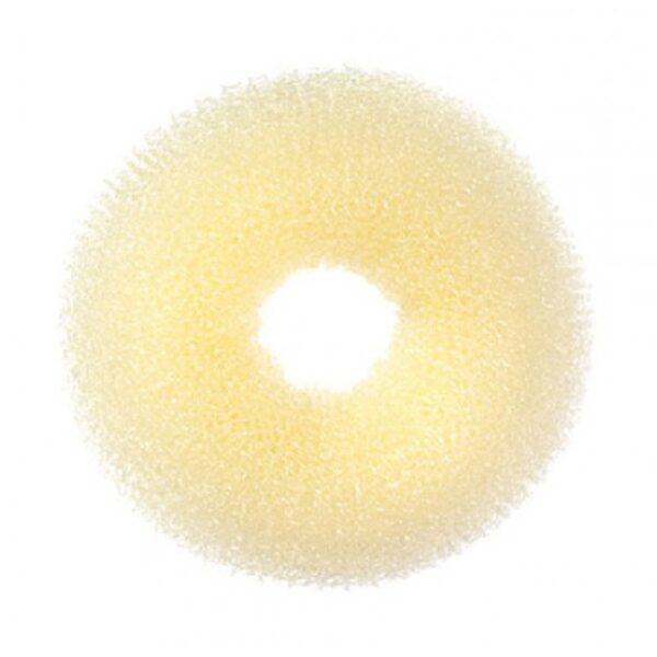 Donut shape hair styler, 9 cm, 10 g (Blonde)