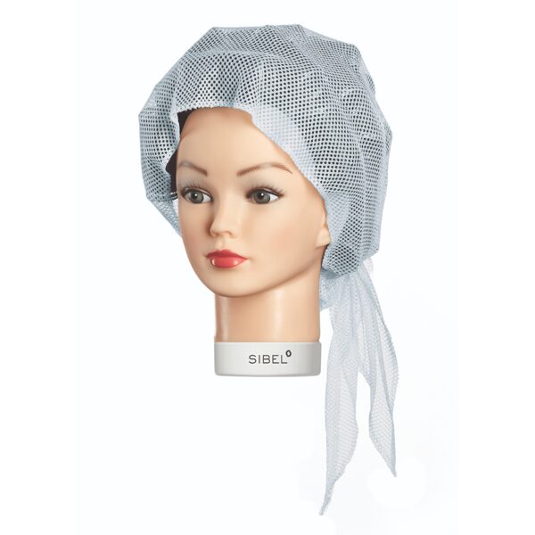Hair net with medium sized cells