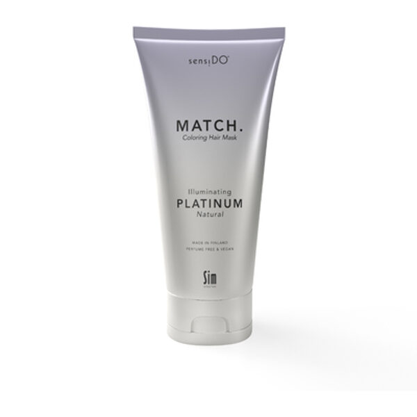 Tonējošā maska Sensido Match ''Illuminating Platinum'' (Natural), 200 ml