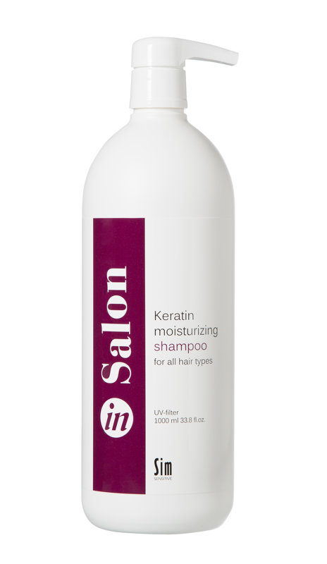 Sim In Salon šampūns ar keratīnu sievietēm, 1000 ml