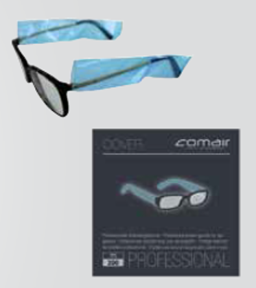 Briļļu kājiņu aizsargi, 100 pāri