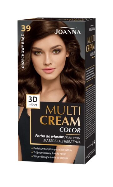 Matu krāsa ''Multi Cream'', 39 - Riekstu brūns
