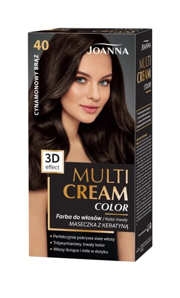 Краска для волос ''Multi Cream'', 40 - Kanēļa brūns