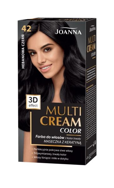 Matu krāsa ''Multi Cream'', 42 - Melnkoka melns
