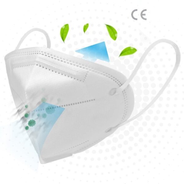 5-layer mask - respirator type FFP2