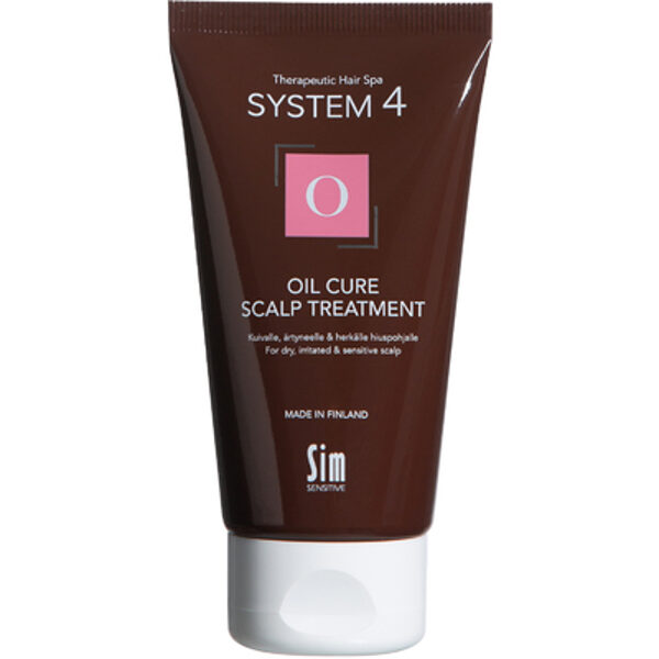 System4 O Oil Cure Scalp Exfoliating Mask, 75 ml