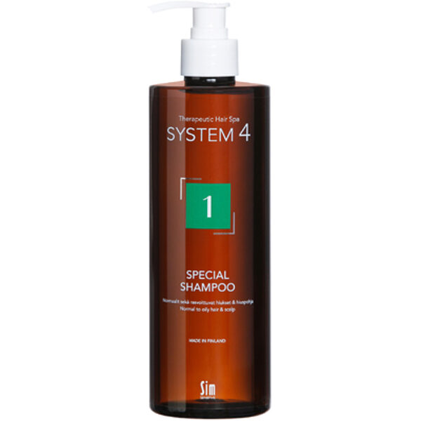 S4 1 Speciāls terapeitisks šampūns normālai un taukainai galvas ādai, 500 ml