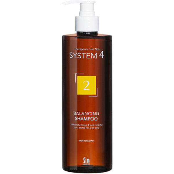 S4 2 Līdzsvarojošs terapeitisks šampūns krāsotiem matiem un sausai galvas ādai, 500 ml