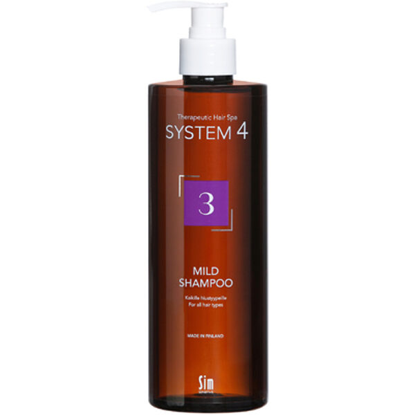 System4 3 Mild Shampoo for all hair types, 500 ml