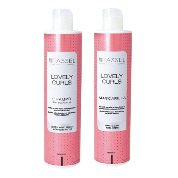 Tassel šampūns ''Lovely Curls'' + Tassel maska ''Lovely Curls'', 500 ml + 500 ml.