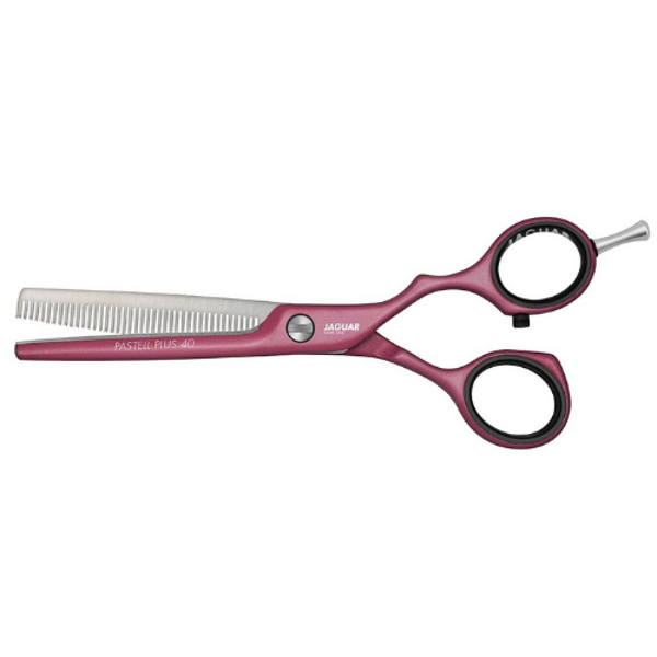 Jaguar White Line Pastell Plus Offset 40 Berry filieru šķēres, 5.5", 14.0 сm