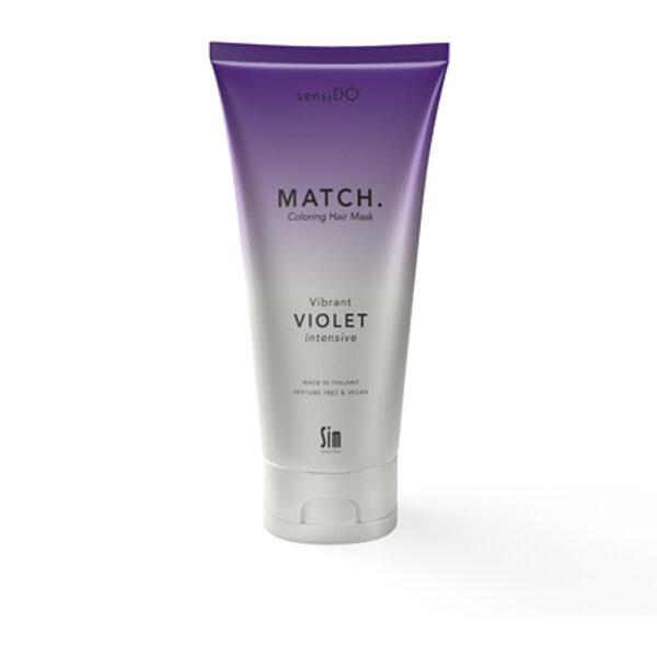 Tonējošā maska Sensido Match ''Vibrant Violet'' (Intensive), 200 ml
