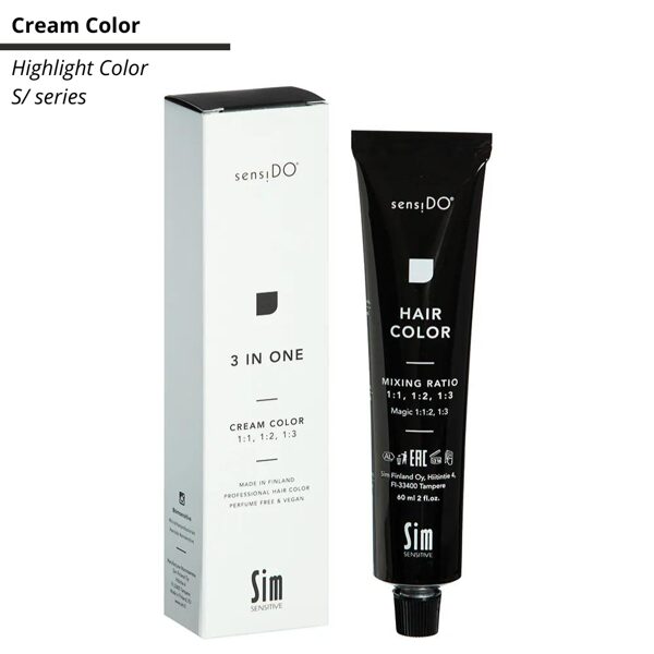 Sensido Cream Color (Highlight) matu krāsa, 60 ml
